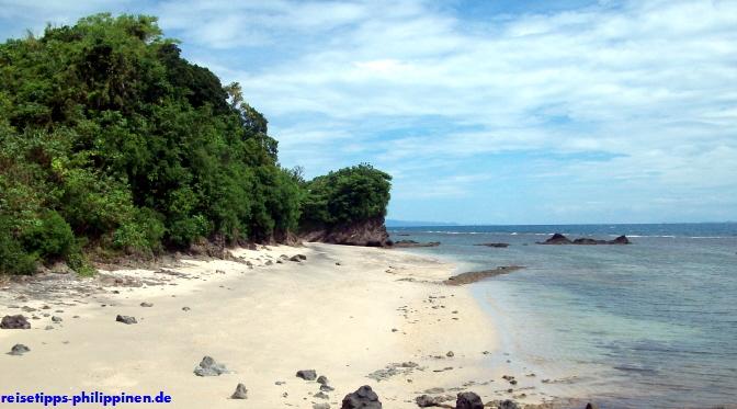 Strand sdlich von Caramoran, Catanduanes