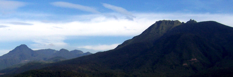 Camiguin, Vulkanberge