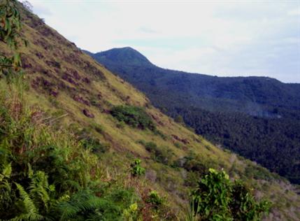 camiguin old vulcano