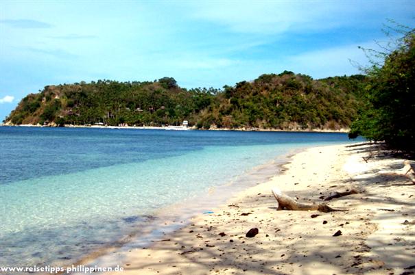 Medio Island, Blick auf Coco Beach