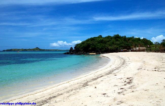 Strand auf Lahug Island, Caramoan