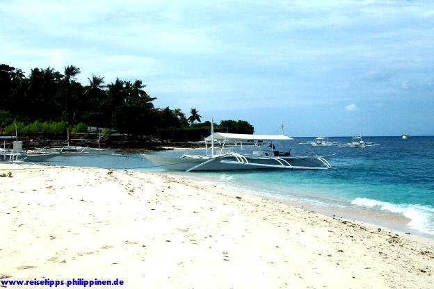 Strand auf Pamilacan