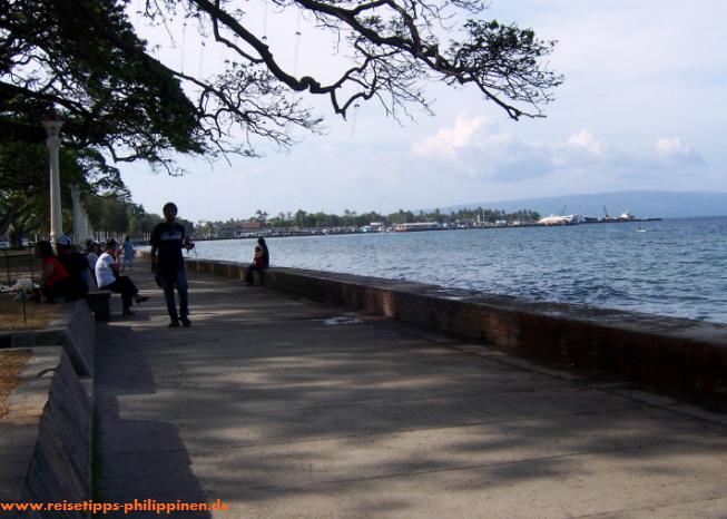 Dumaguete, Blick auf den Pier
